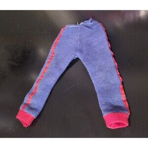 1960s Ken Clone Blue Pants with Red Stripes Sweatpants/Pajamas